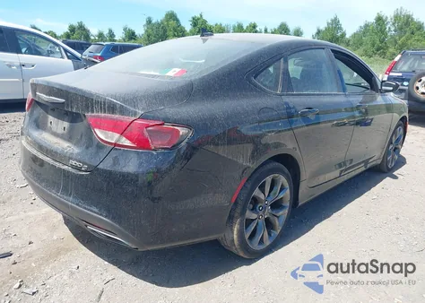 2015 Chrysler 200 S from USA, damaged, VIN 1C3CCCBG3FN610829